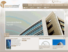 Tablet Screenshot of ankarayatirim.com